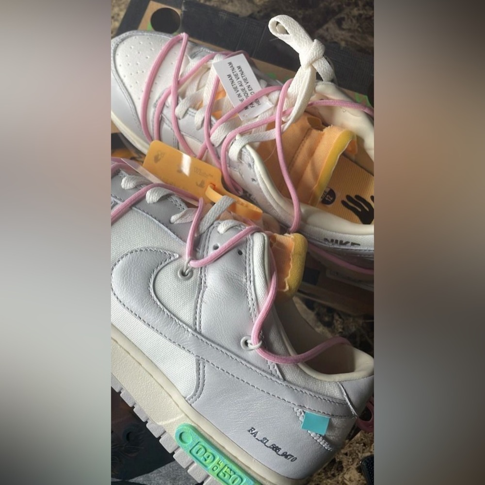Off white Jordan’s dunks